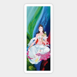 White Tara Sticker